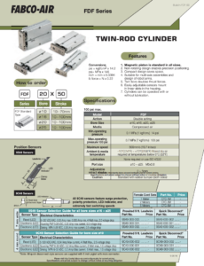 FDF Twin Rod Catalog