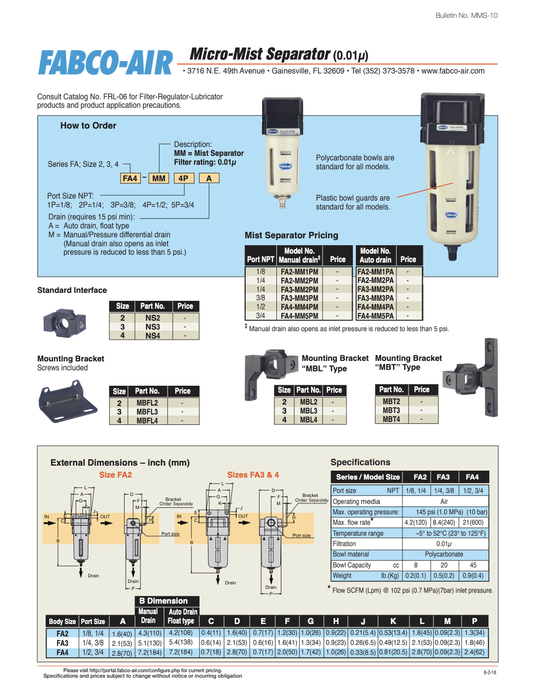 Micro-Mist Separator
