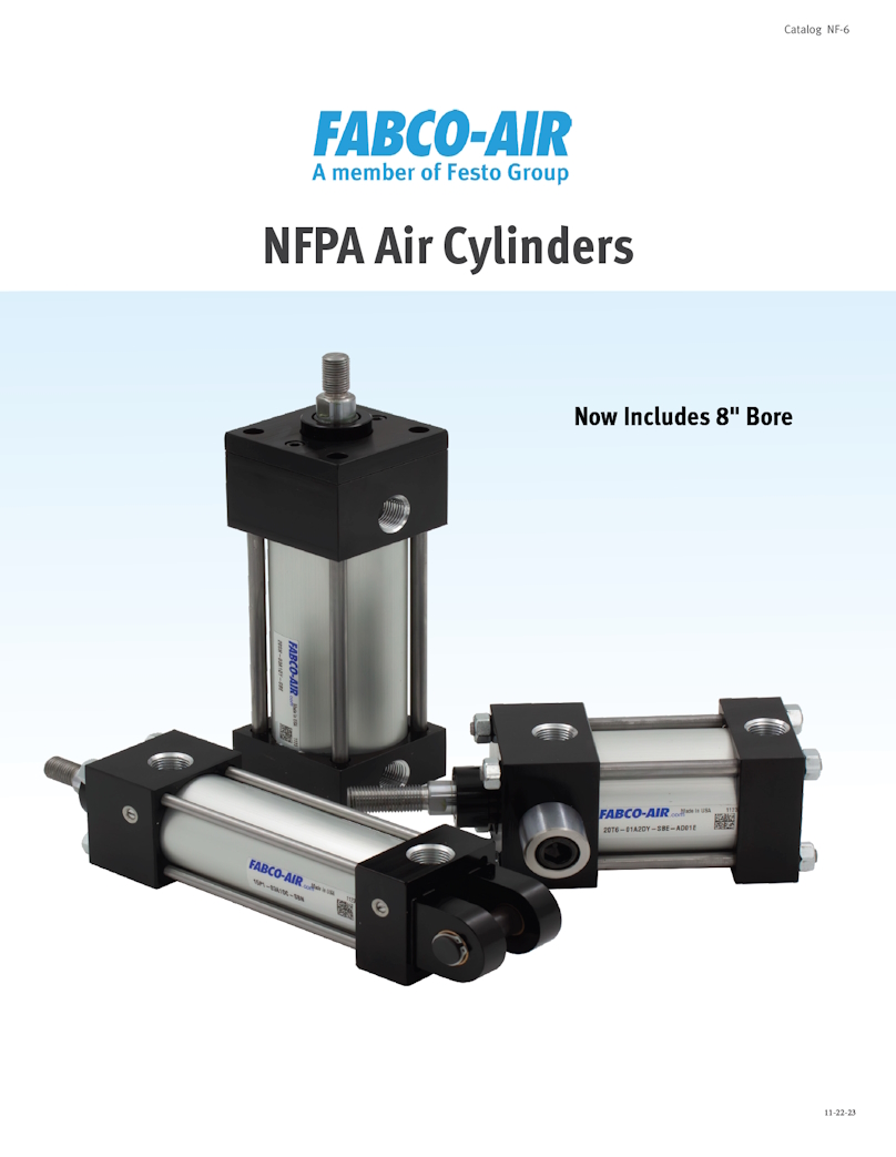 NFPA Air (Machined Head models) Cylinder Catalog