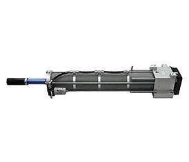 Multi-Power Air Cylinder and Linear Slide Combination for Hydraulic Shock and Speed Control