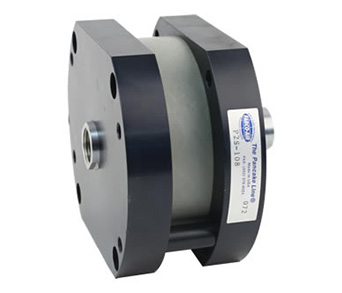 Pancake II with flat end caps for medical packaging machinery